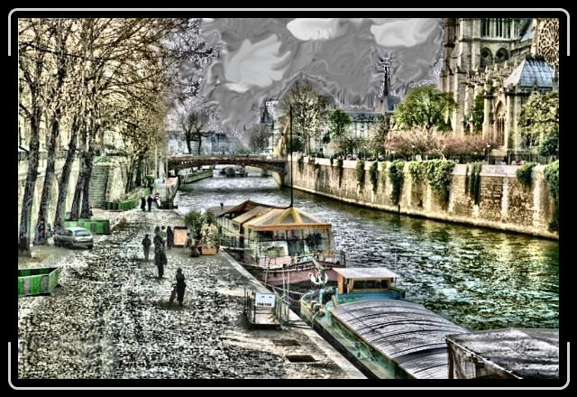 paris boat sketch.jpg - We ate lunch here.